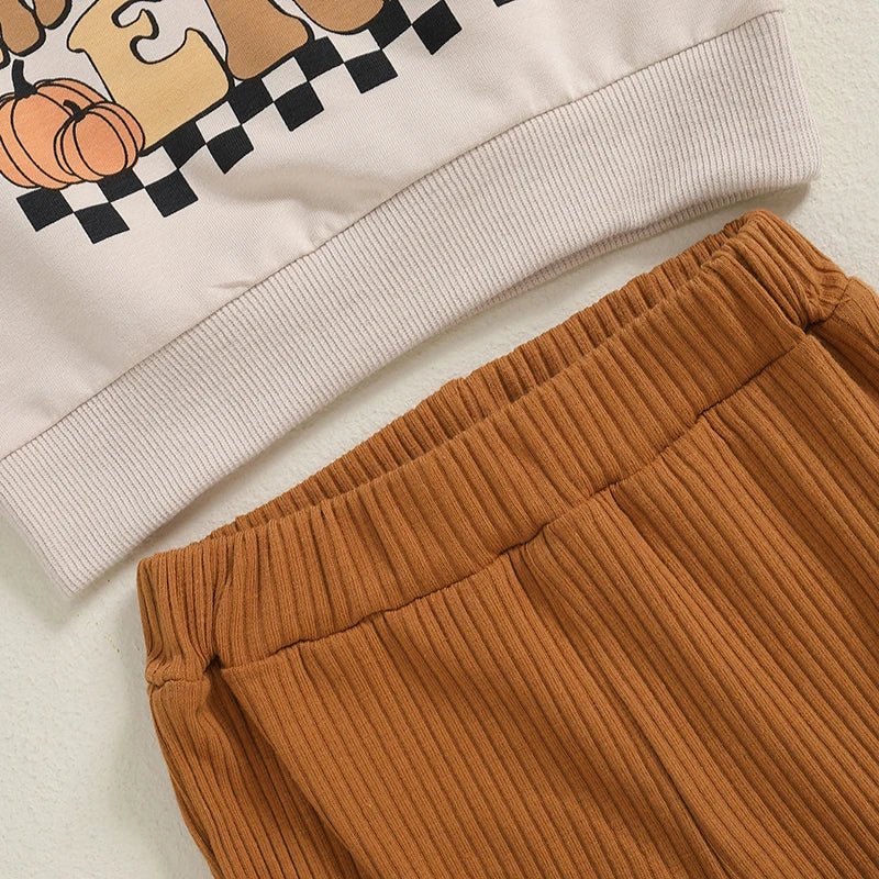 Thankful Era Flare Pant Set - The Ollie Bee