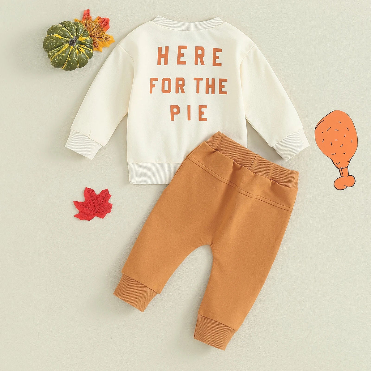 Thanksgiving Crewneck Sets - The Ollie Bee