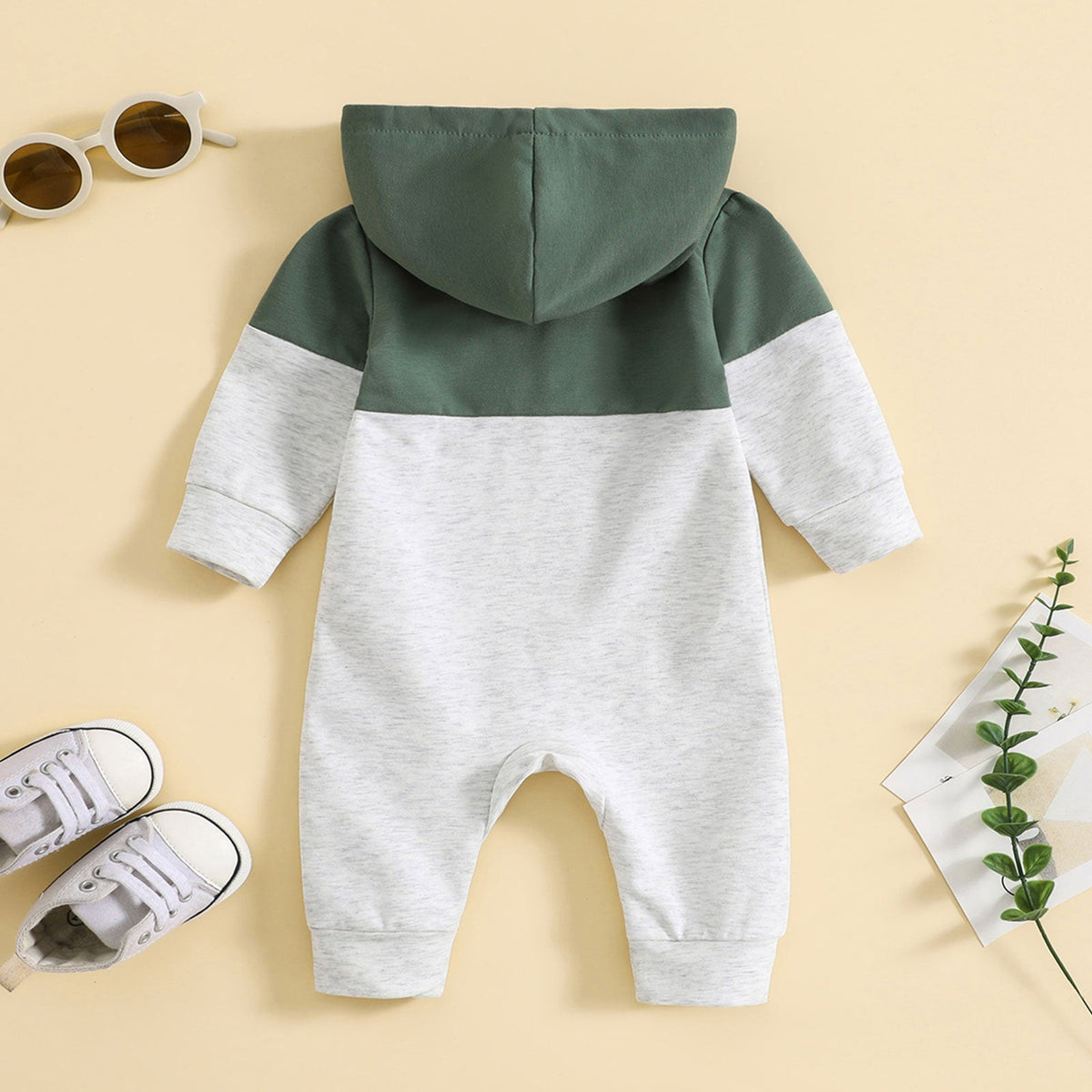 The Hoodie Jumpsuit - The Ollie Bee
