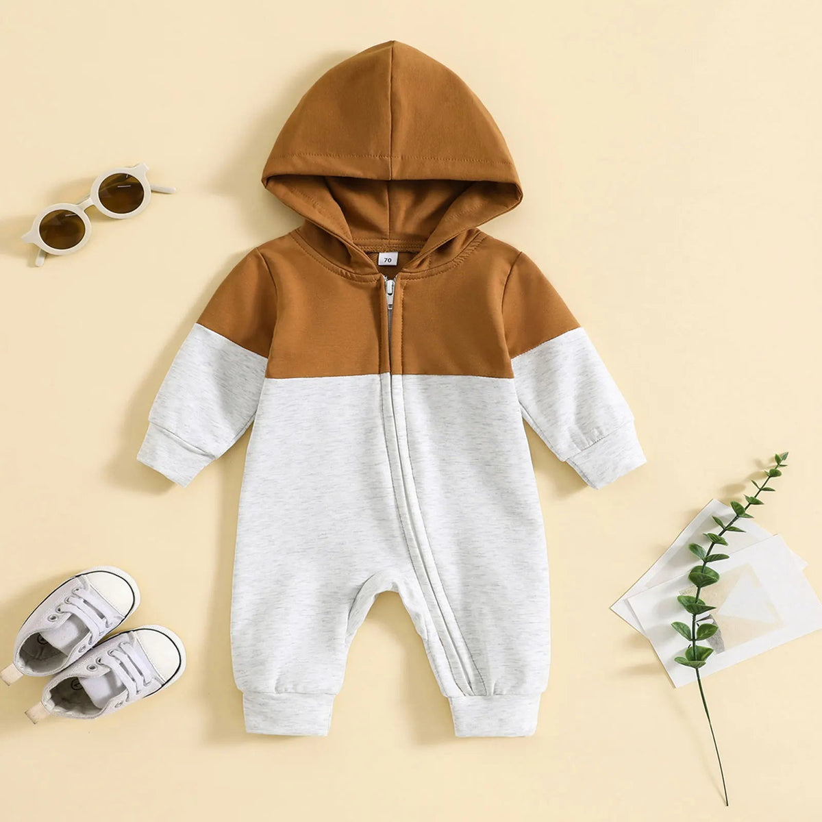 The Hoodie Jumpsuit - The Ollie Bee