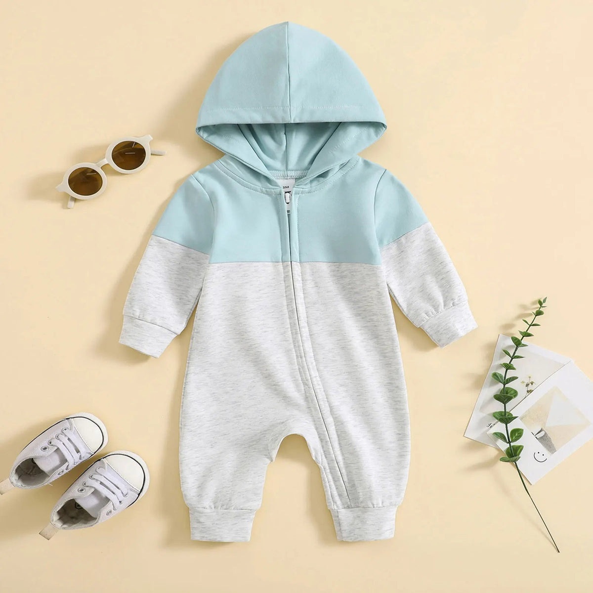 The Hoodie Jumpsuit - The Ollie Bee