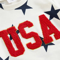 USA Chenille Stars Set - The Ollie Bee
