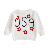 USA Knit Sweater - The Ollie Bee