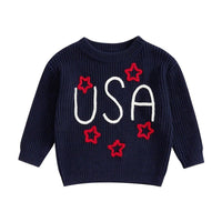 USA Knit Sweater - The Ollie Bee