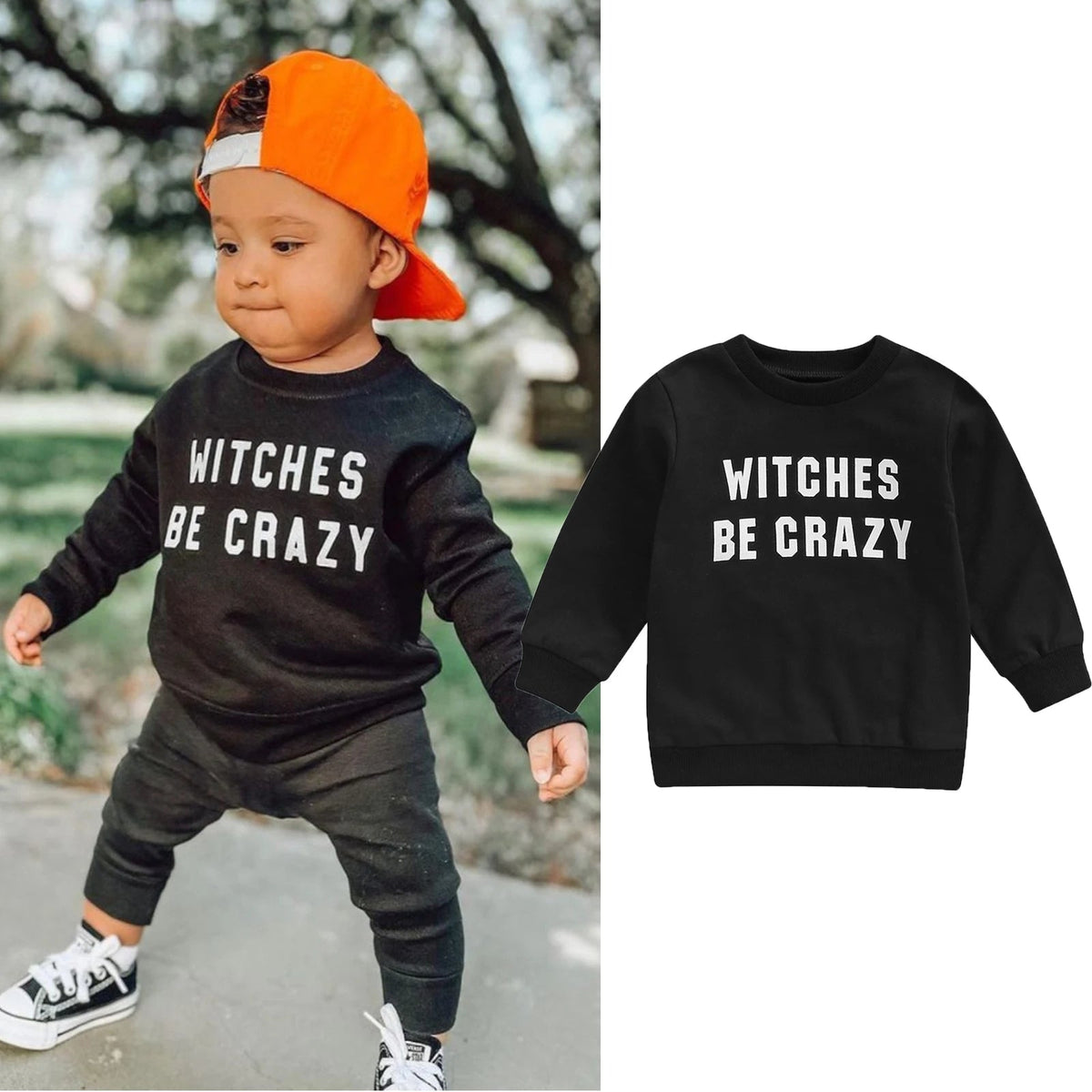 Witches Be Crazy Crewneck - The Ollie Bee