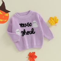 Yo Go Ghoul Knit Sweater - The Ollie Bee