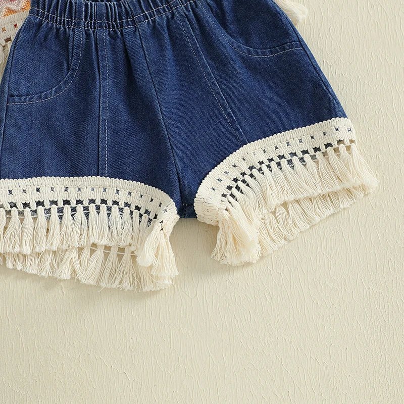 Zigzag Fringe Set - The Ollie Bee