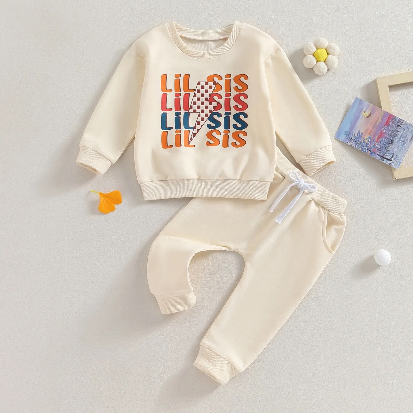 Big Sis Lil Sis Lightning Tracksuit - The Ollie Bee