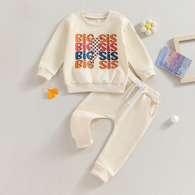 Big Sis Lil Sis Lightning Tracksuit - The Ollie Bee