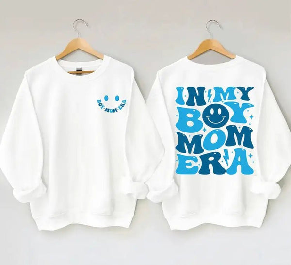 Boy Mom Era Crewneck - The Ollie Bee