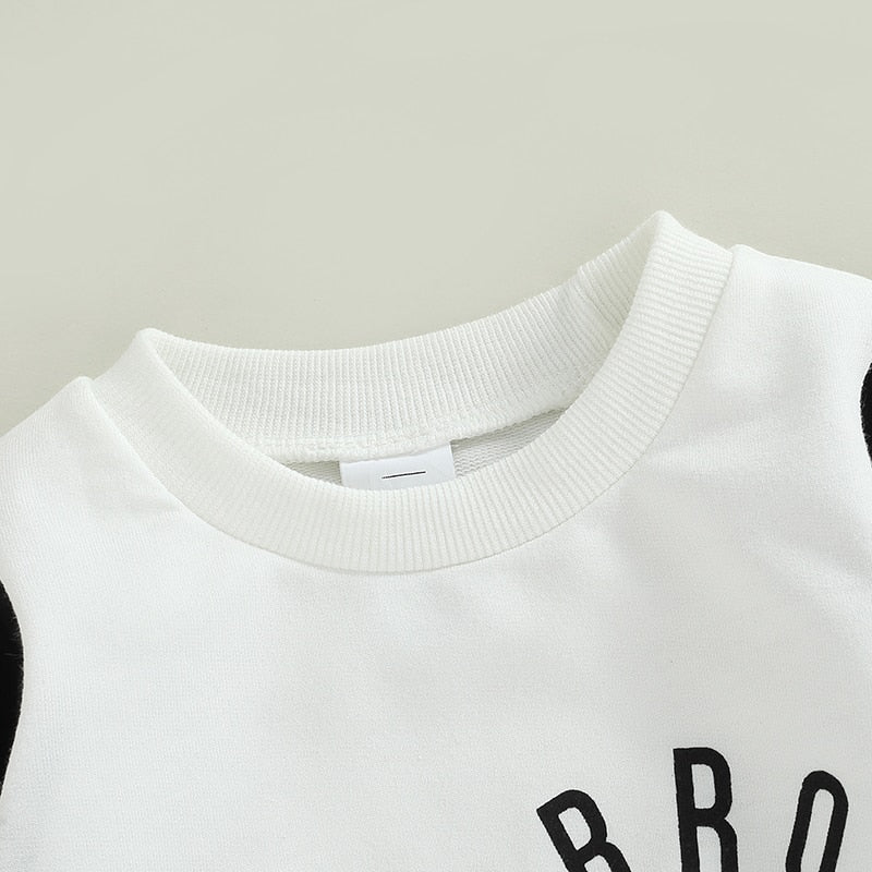 Bro Contrast Crewneck - The Ollie Bee
