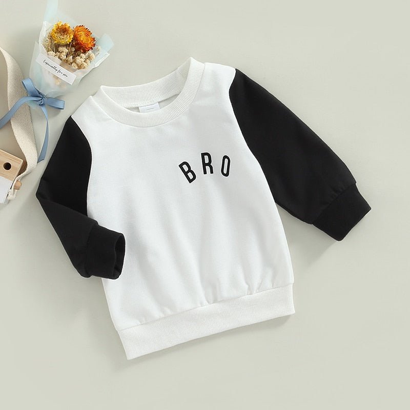 Bro Contrast Crewneck - The Ollie Bee