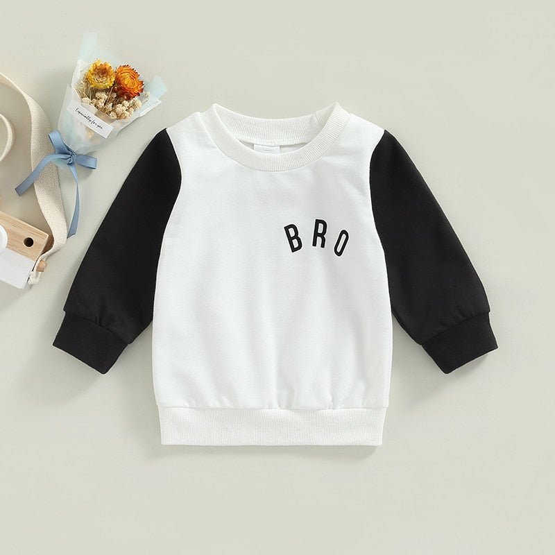 Bro Contrast Crewneck - The Ollie Bee