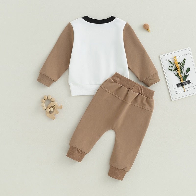 Bubs Varsity Crewneck Sweatsuit - The Ollie Bee