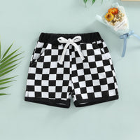 Checkerboard Shorts - The Ollie Bee