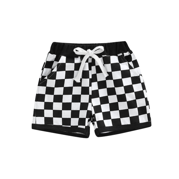 パンツ SZ Blockprints Checked Drawing Shorts SZ Blockprints™ Drawstring Short For Women