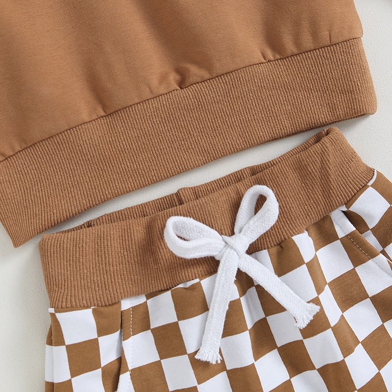 Checkerboard Tracksuit - The Ollie Bee