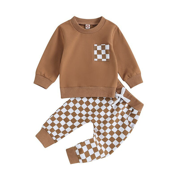 Checkerboard Tracksuit - The Ollie Bee