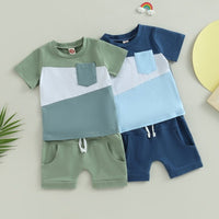 Colorblock T-Shirt Set - The Ollie Bee