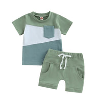 Colorblock T-Shirt Set - The Ollie Bee