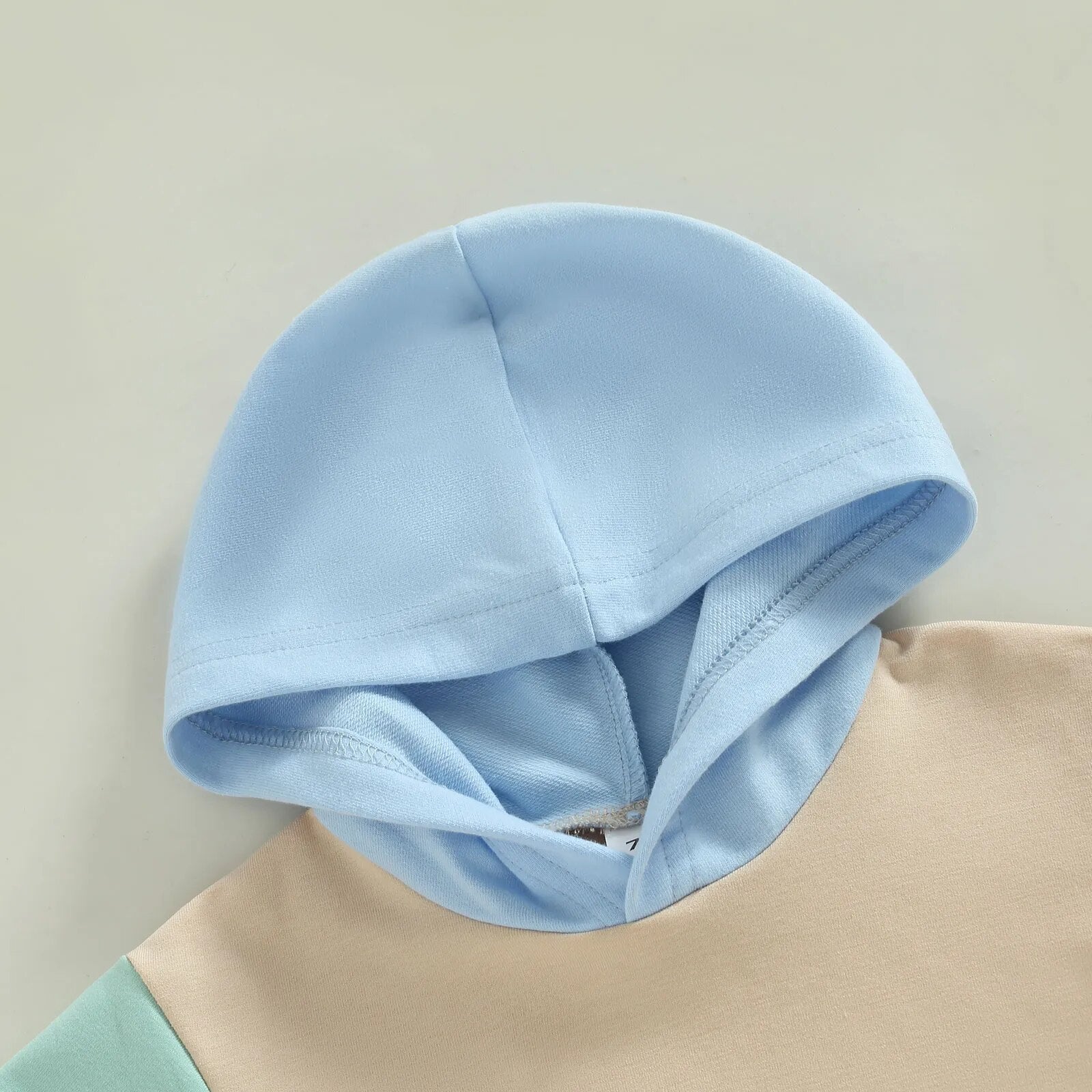 Contrast Hooded Onesie - The Ollie Bee