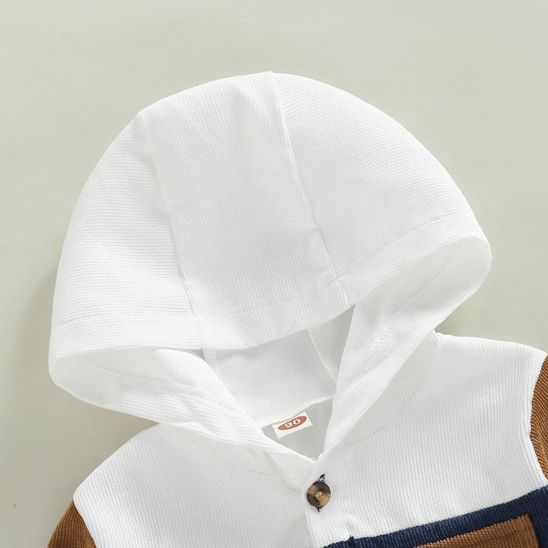 Corduroy Hooded Jacket - The Ollie Bee