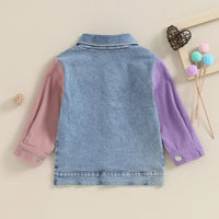 Denim Two Tone Jacket - The Ollie Bee