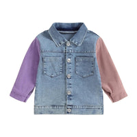 Denim Two Tone Jacket - The Ollie Bee