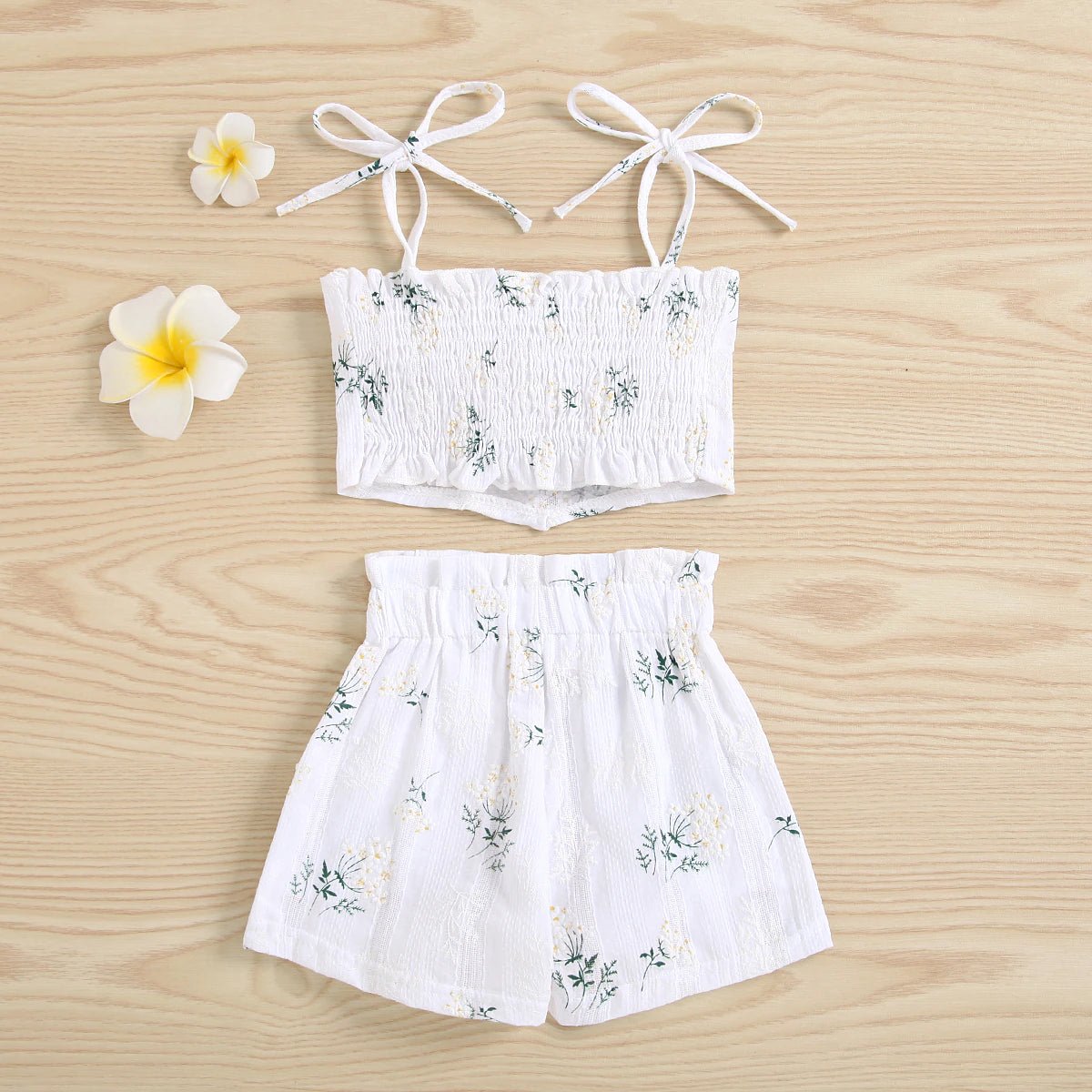 Floral High Waisted Set - The Ollie Bee
