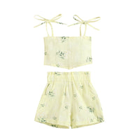 Floral High Waisted Set - The Ollie Bee