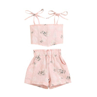 Floral High Waisted Set - The Ollie Bee