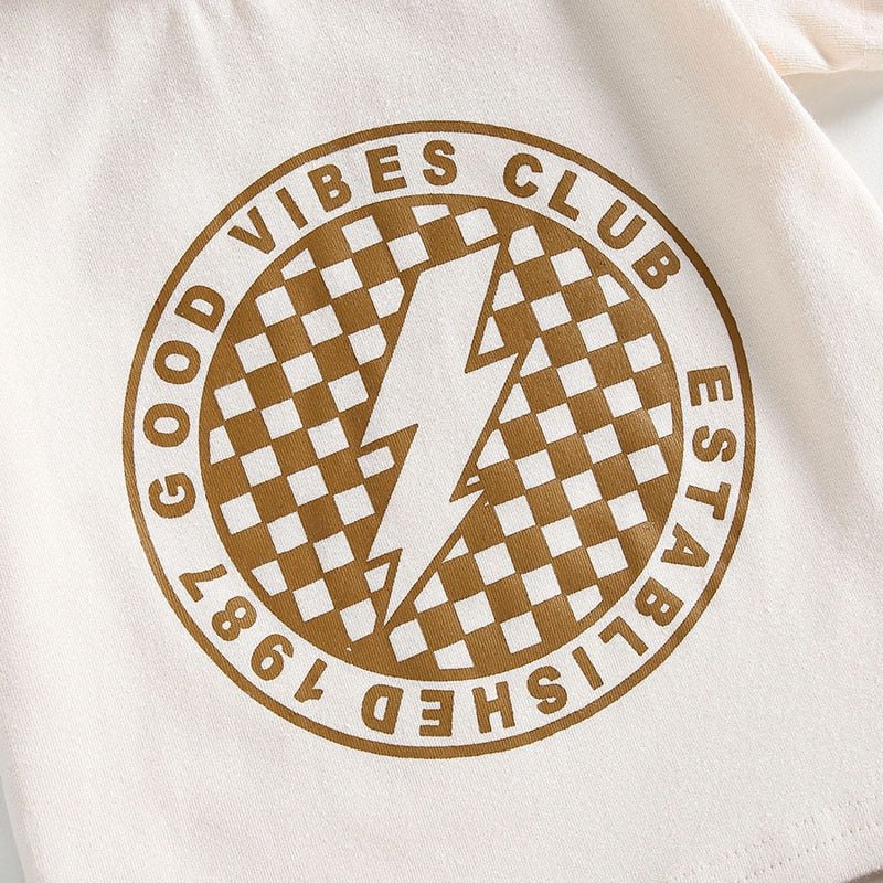 Good Vibes T-Shirt Set - The Ollie Bee