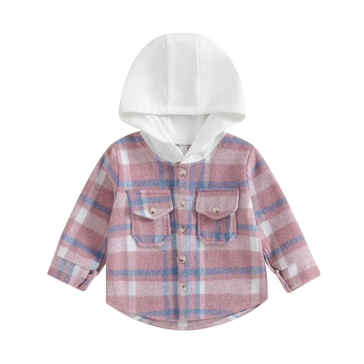 Hooded Flannel Jacket - The Ollie Bee