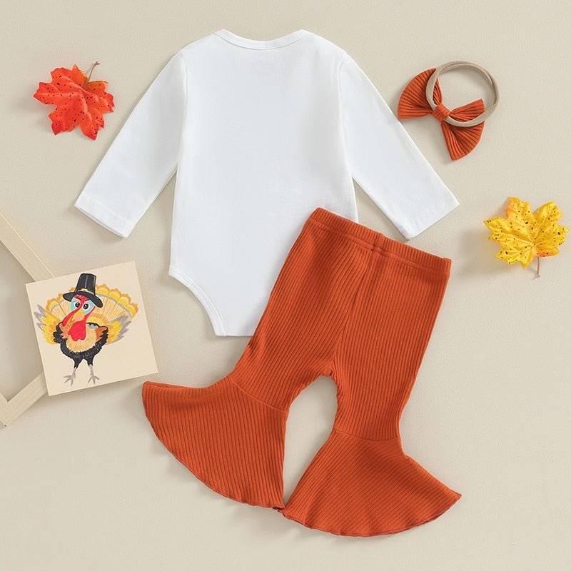 Little Turkey Flare Pants Set - The Ollie Bee