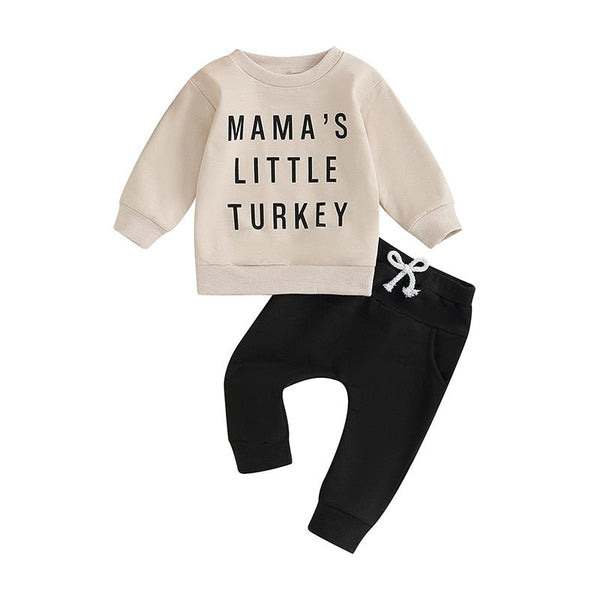 Little Turkey Sweatsuit - The Ollie Bee