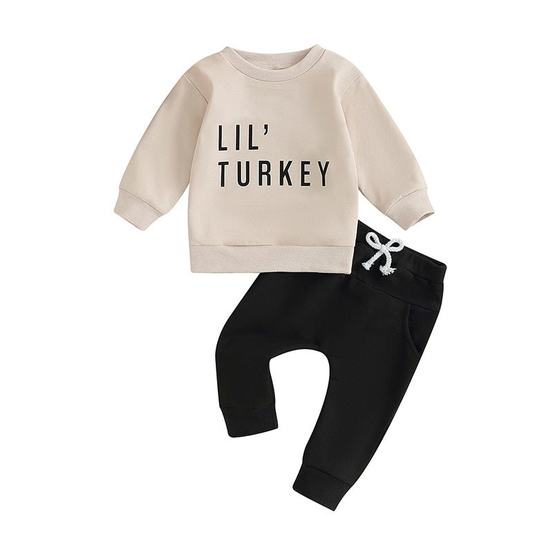 Little Turkey Sweatsuit - The Ollie Bee