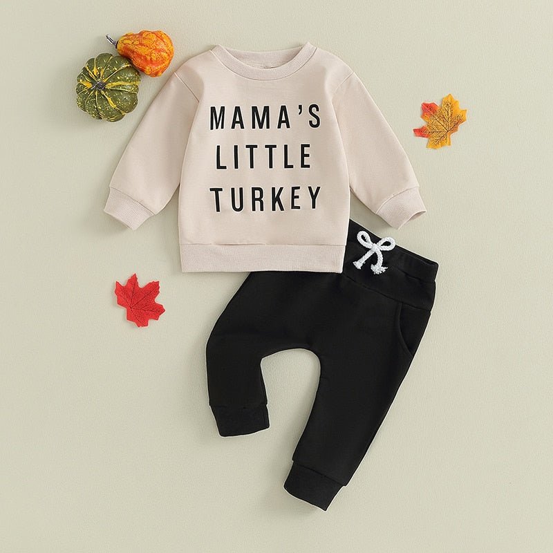 Little Turkey Sweatsuit - The Ollie Bee