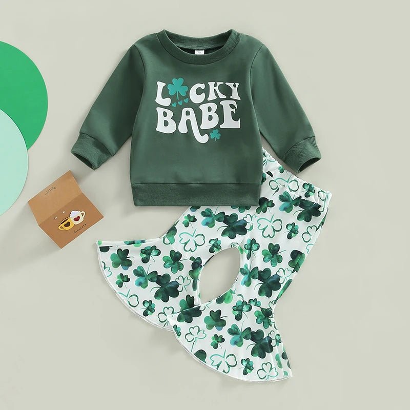 Lucky Babe Flare Pant Set - The Ollie Bee