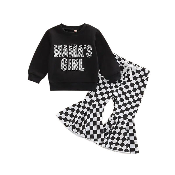 Mama's Girl Flare Pant Set - The Ollie Bee