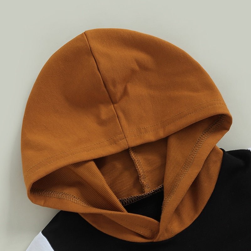 Patchwork Hooded Set - The Ollie Bee
