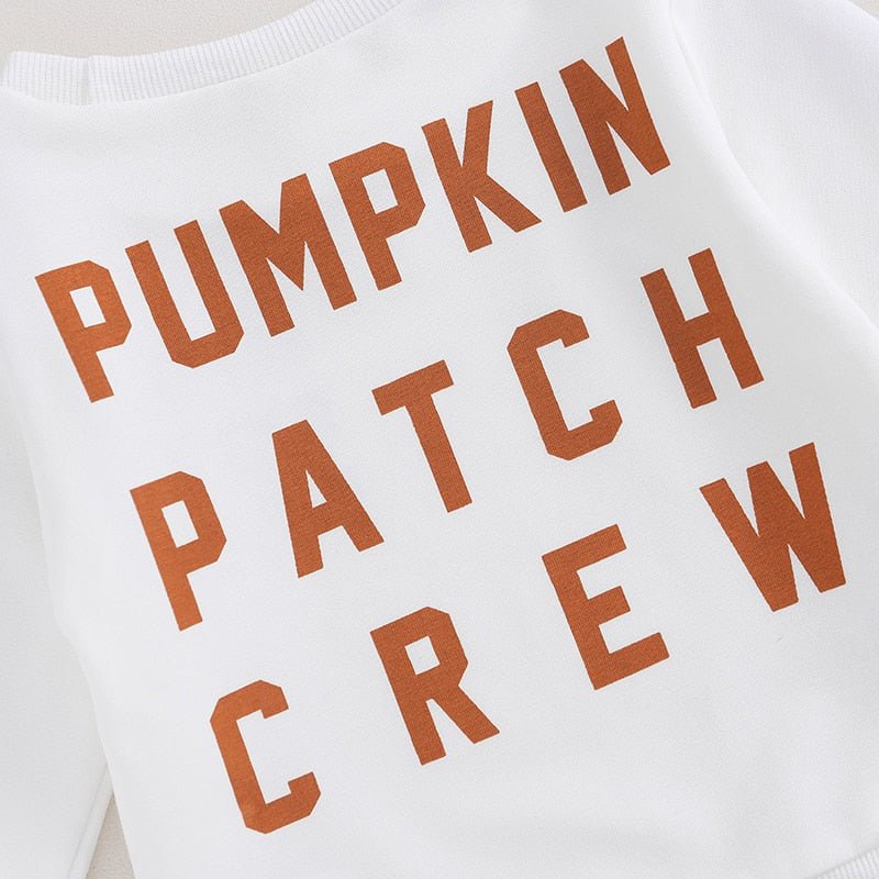 Pumpkin Patch Crew Sweatsuit - The Ollie Bee