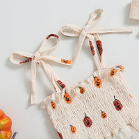 Pumpkin Tutu Onesie with Headband - The Ollie Bee