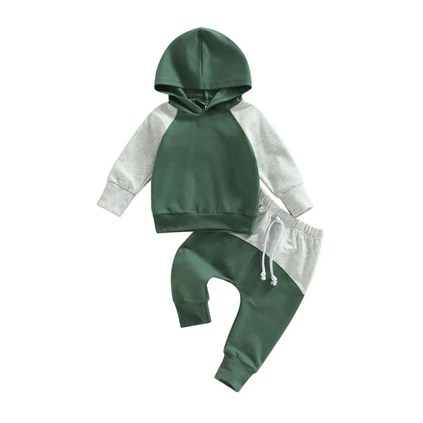 Raglan Hooded Sweatsuit - The Ollie Bee
