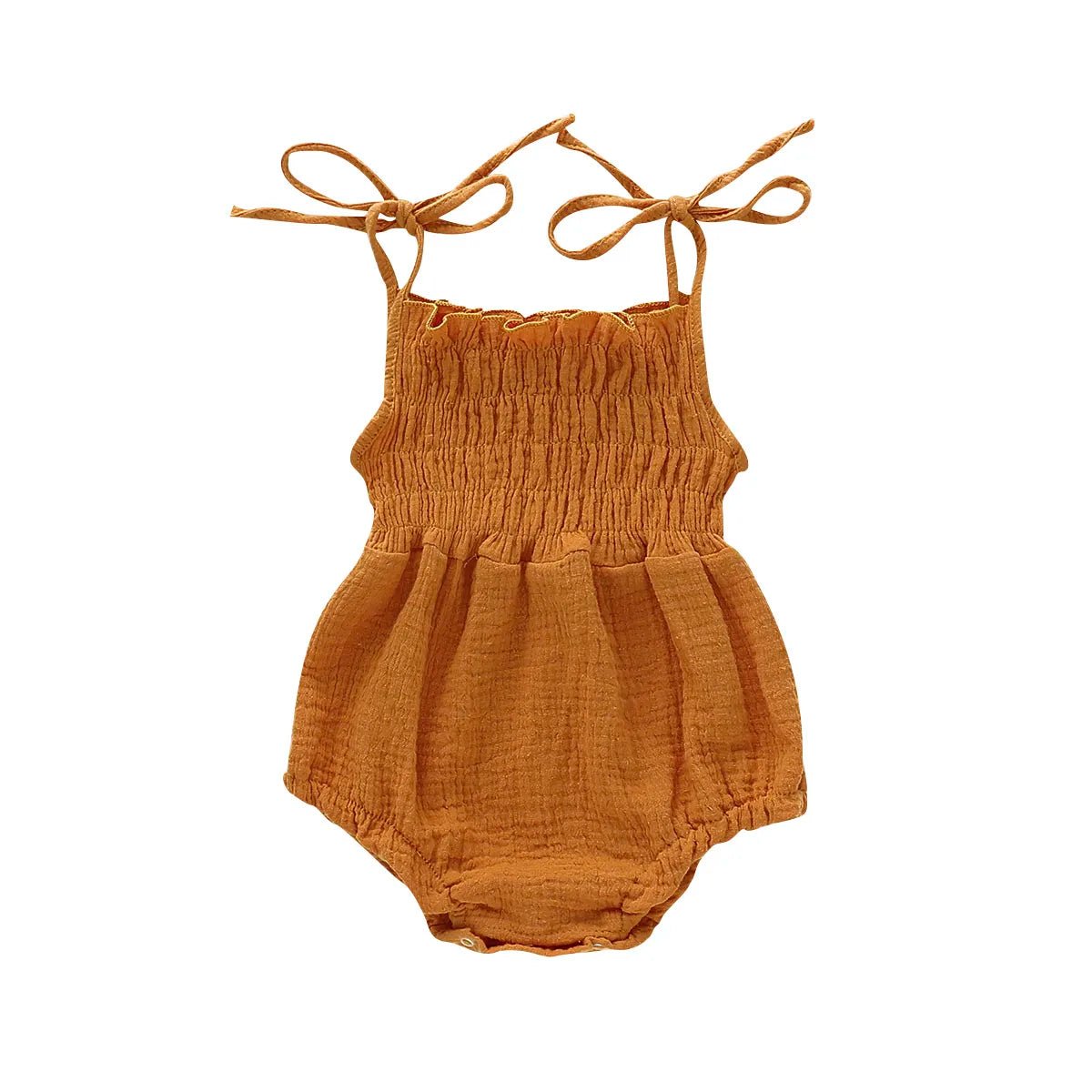 Ruched Bubble Romper - The Ollie Bee