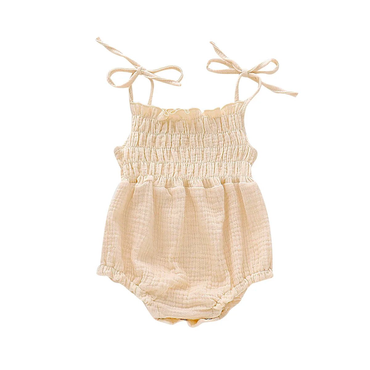Ruched Bubble Romper - The Ollie Bee