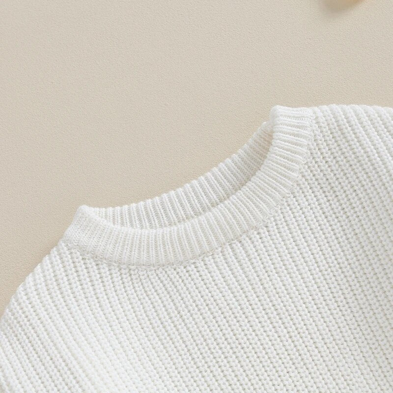 Ruffle Shoulder Sweater - The Ollie Bee