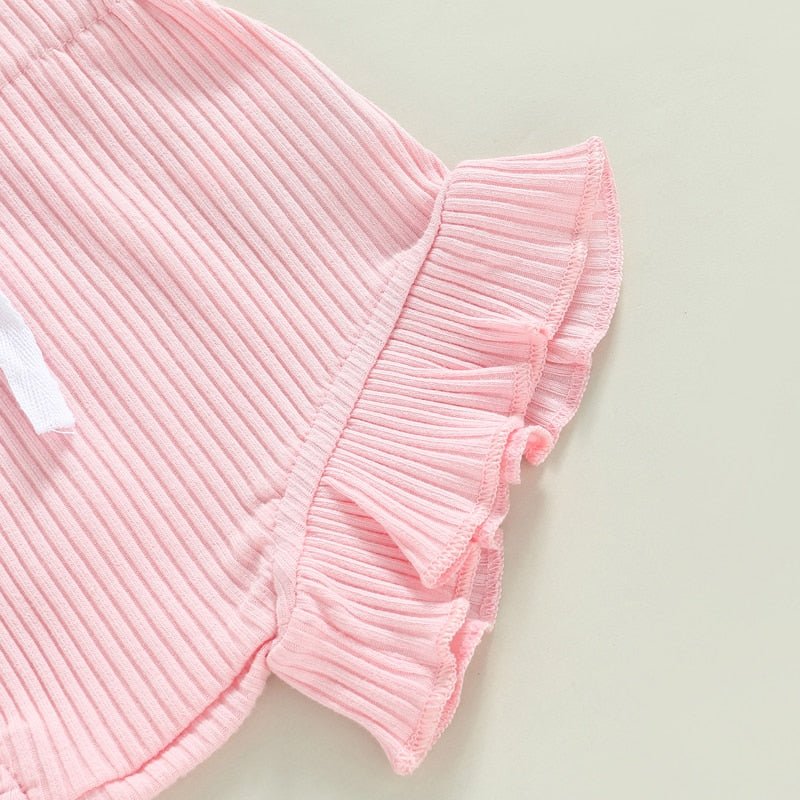 Ruffle Tank and Shorts Set - The Ollie Bee
