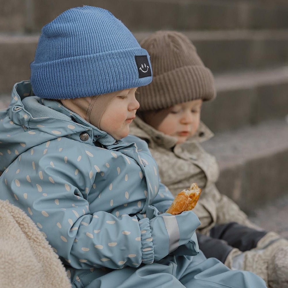 Smiley Fold Beanie - The Ollie Bee
