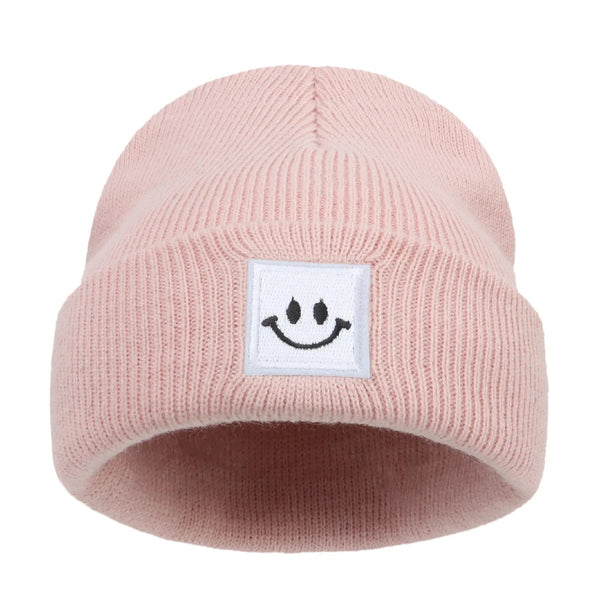 Smiley Fold Beanie - The Ollie Bee
