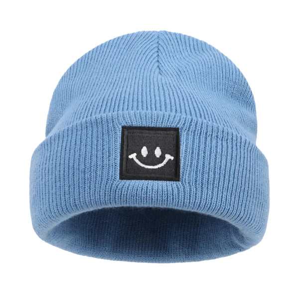 Smiley Fold Beanie - The Ollie Bee